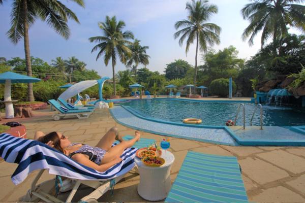 Paradise Village Beach Resort Calangute Buitenkant foto