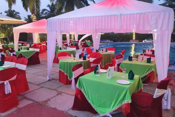 Paradise Village Beach Resort Calangute Buitenkant foto