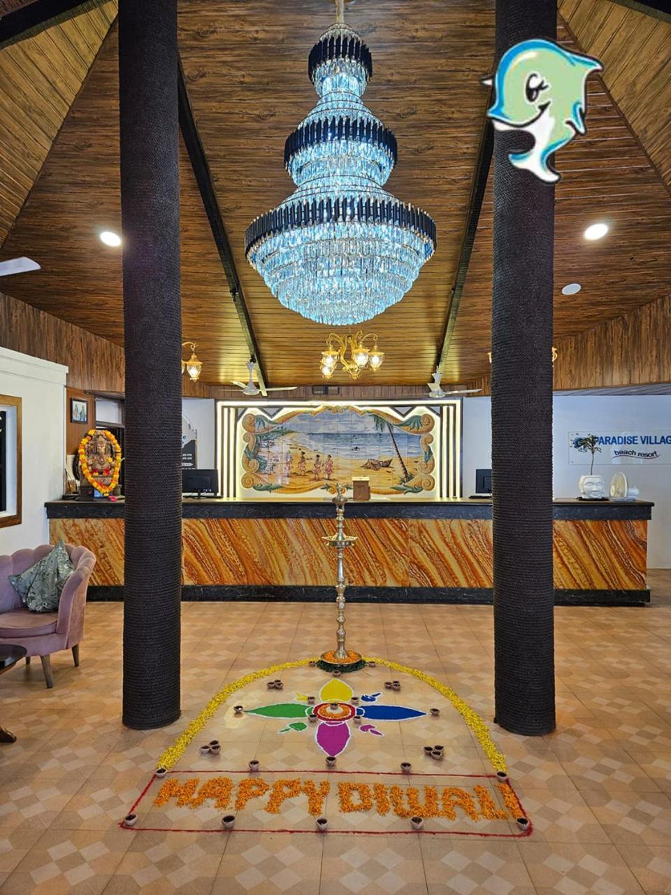 Paradise Village Beach Resort Calangute Buitenkant foto
